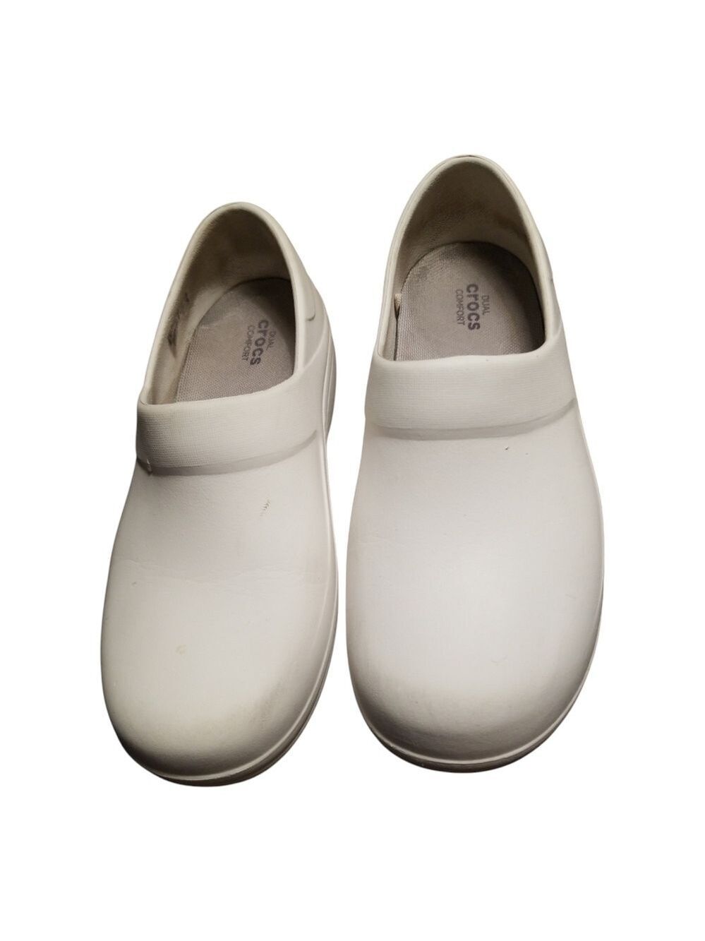 Crocs Neria Pro ll White Slip-On Work Clogs